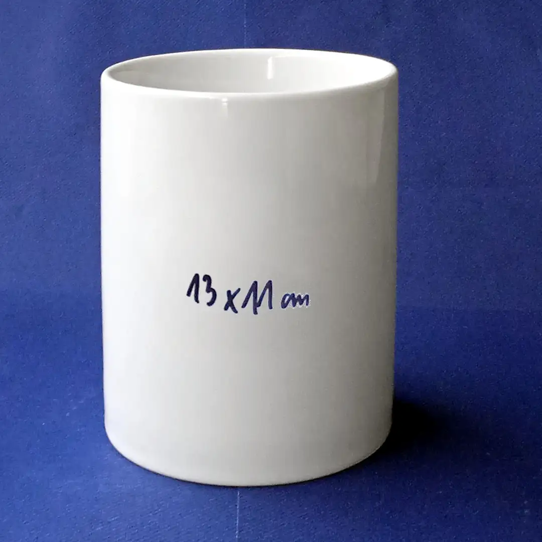 Pojemnik z porcelany 750 ml 13x11 cm biały — 2