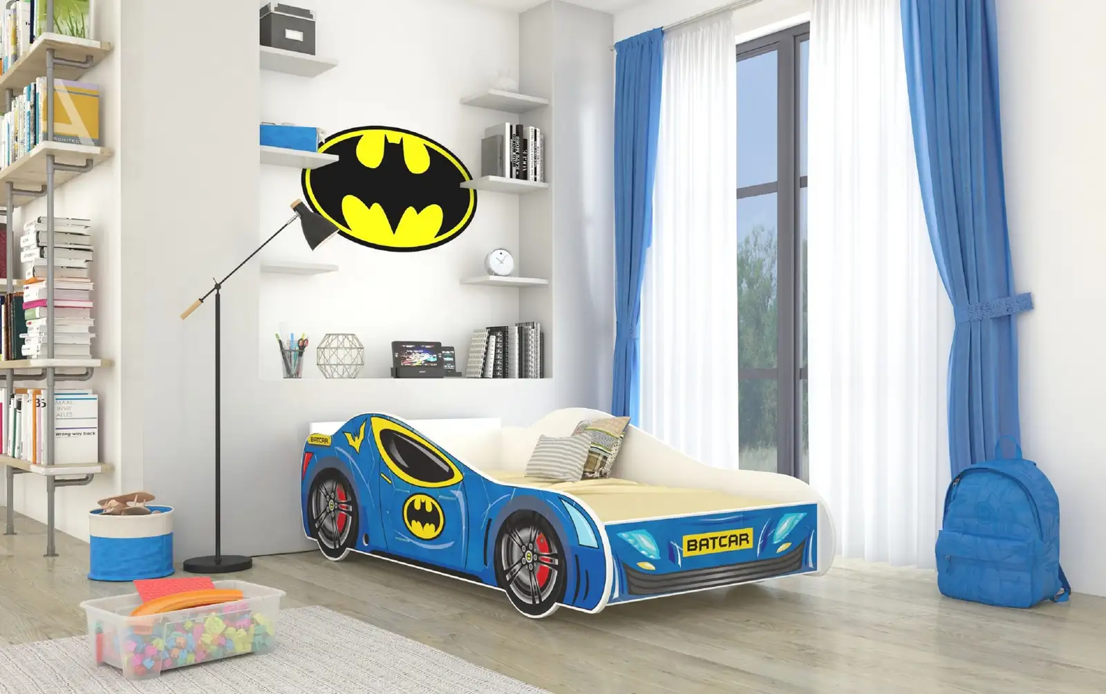 Łóżko z materacem BATCAR 160x80