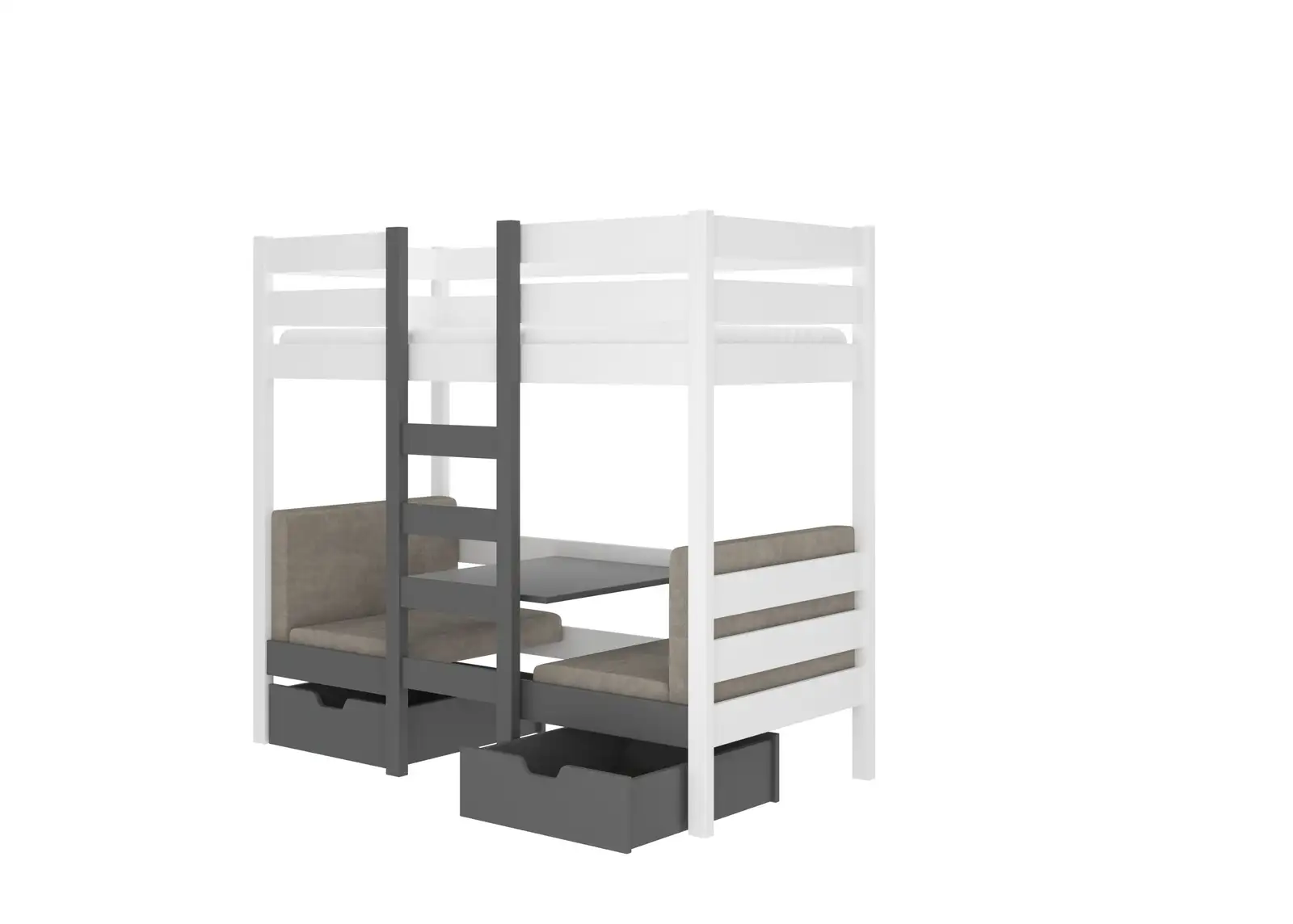 Łóżko piętrowe BART 180x80 — 2