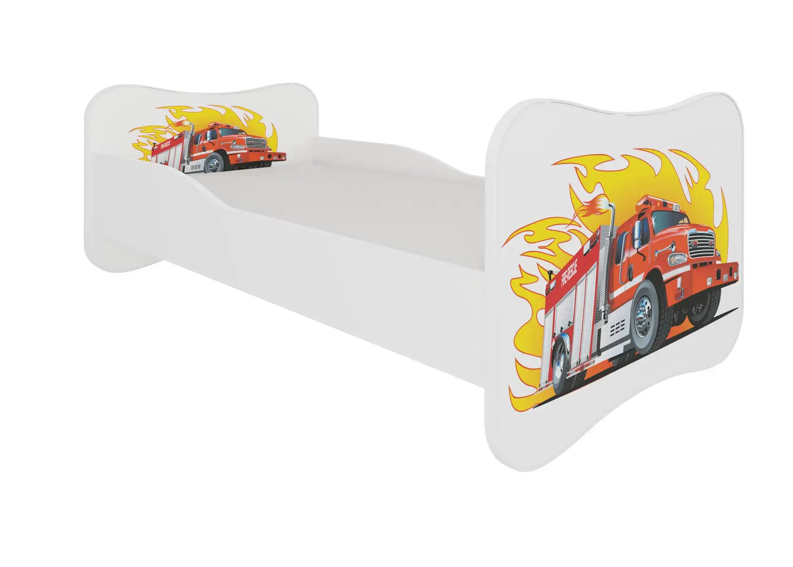 Łóżko z materacem GONZALO FIRE TRUCK 140x70 — 2