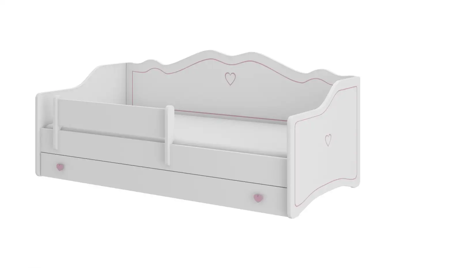 Łóżko z materacem EMKA Pink 160x80 — 3