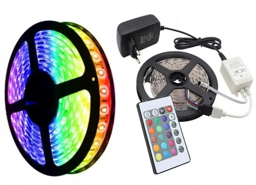 Łóżko z materacem i oświetleniem LED BATCAR 160x80 — 6