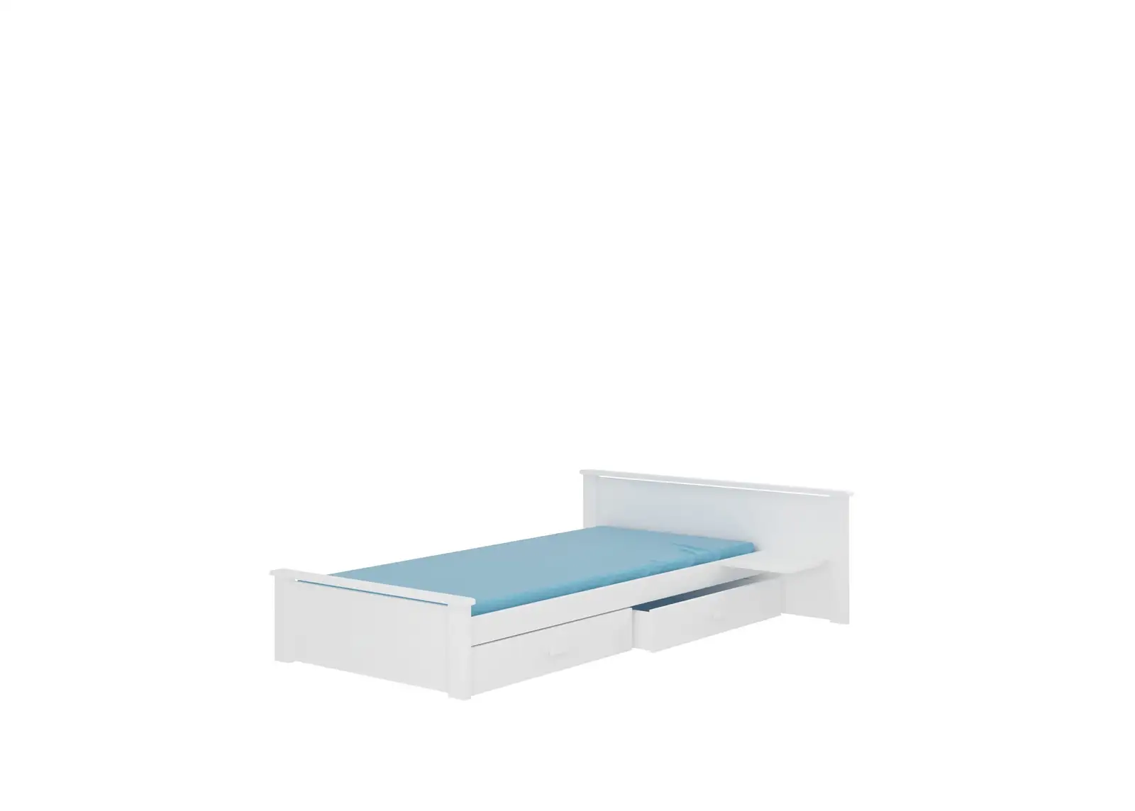Łóżko z materacem ALDEX SHELF 180x80 — 2