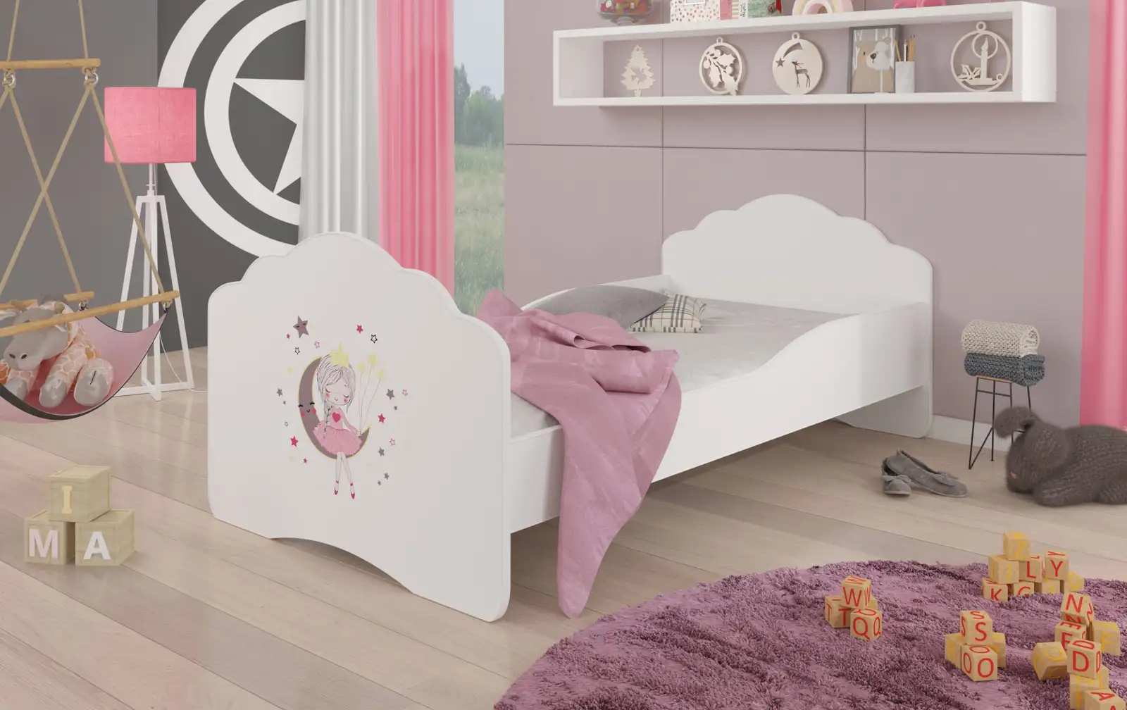 Łóżko z materacem CASIMO SLEEPING PRINCESS 140x70