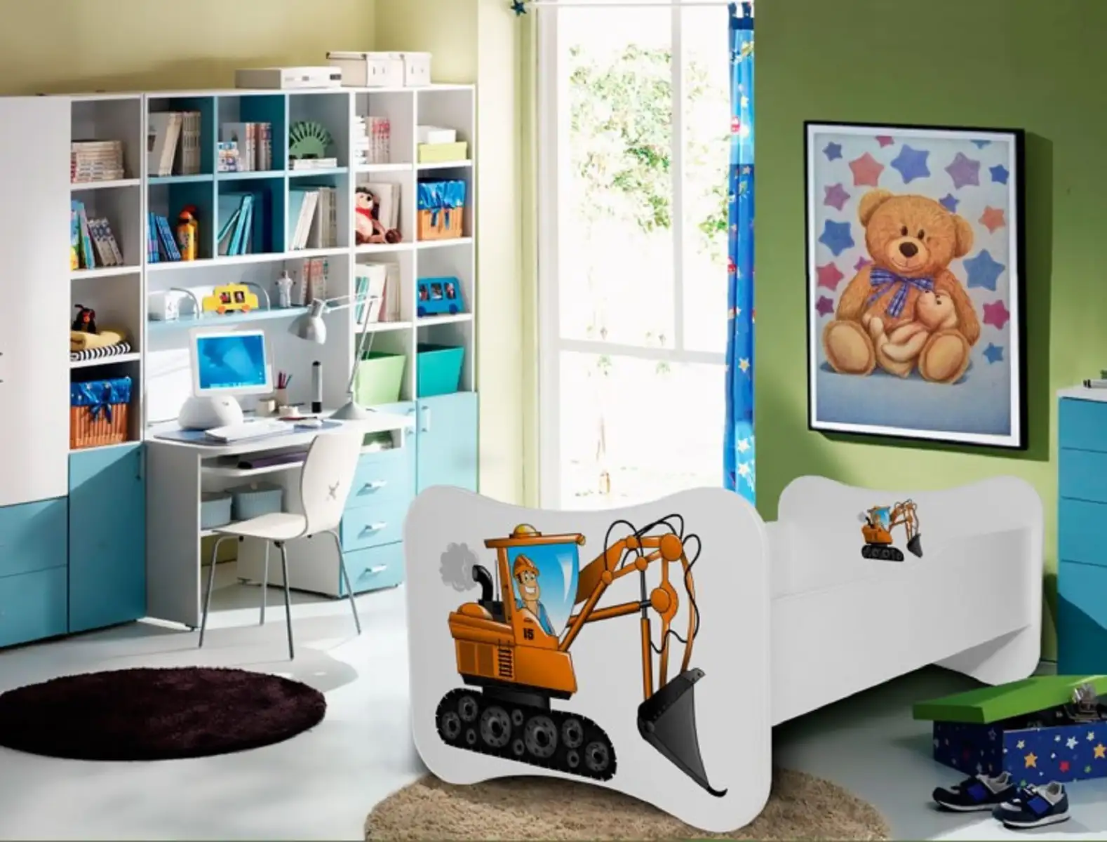 Łóżko z materacem GONZALO DIGGER 160x80