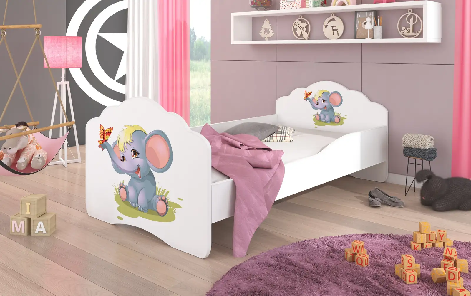 Łóżko z materacem CASIMO ELEPHANT 160x80