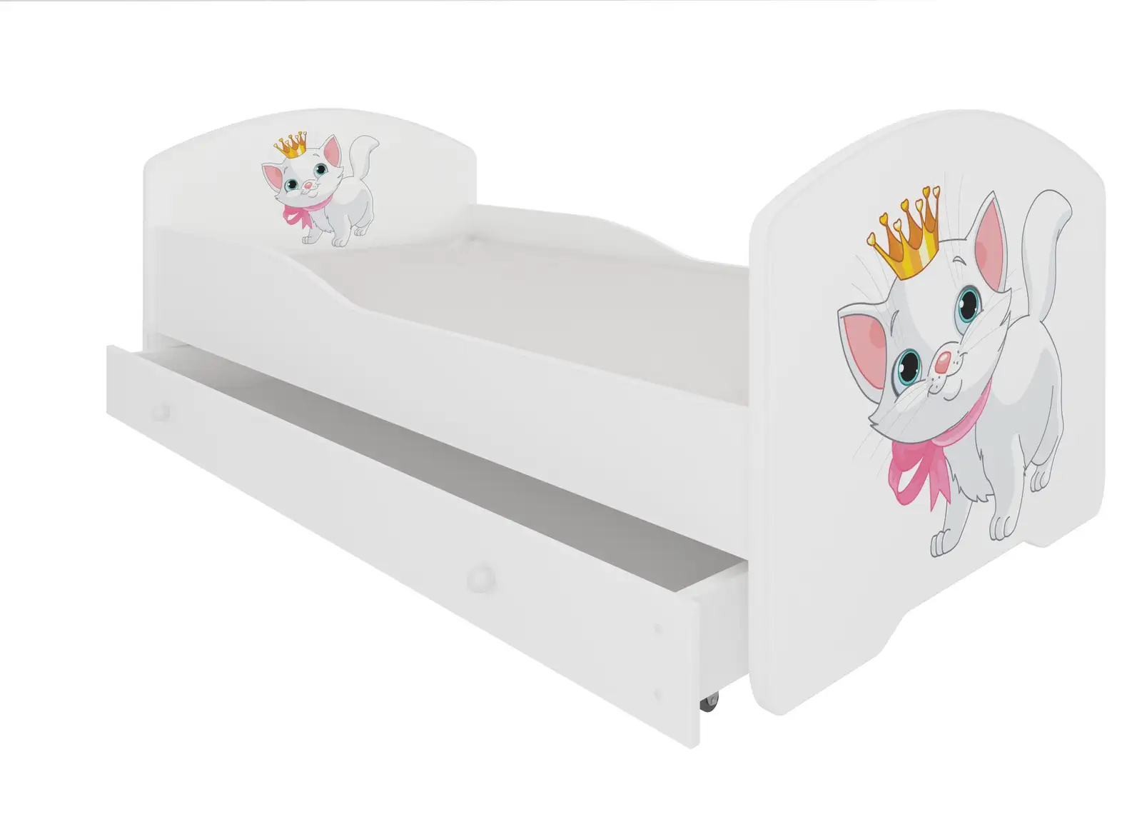 Łóżko z materacem i szufladą PEPE CAT 140x70 — 2