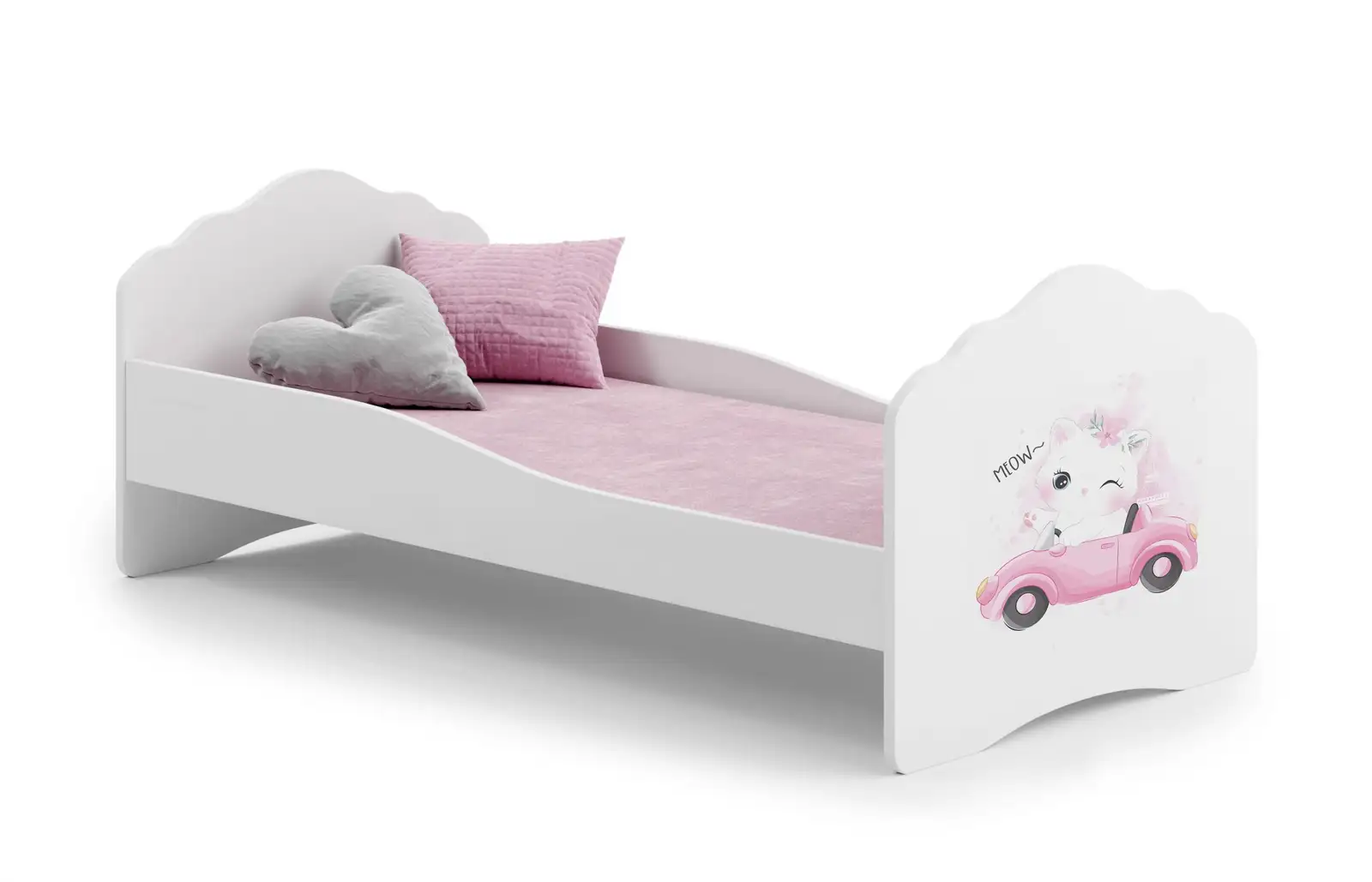 Łóżko z materacem CASIMO CAT IN A CAR 160x80 — 2