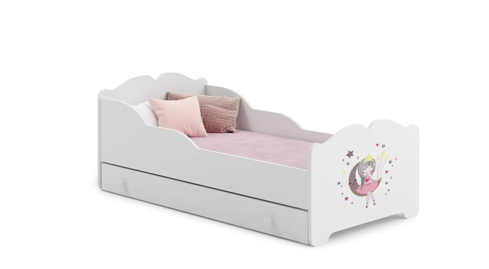 Łóżko z materacem i szufladą XIMENA SLEEPING PRINCESS 160x80 — 2