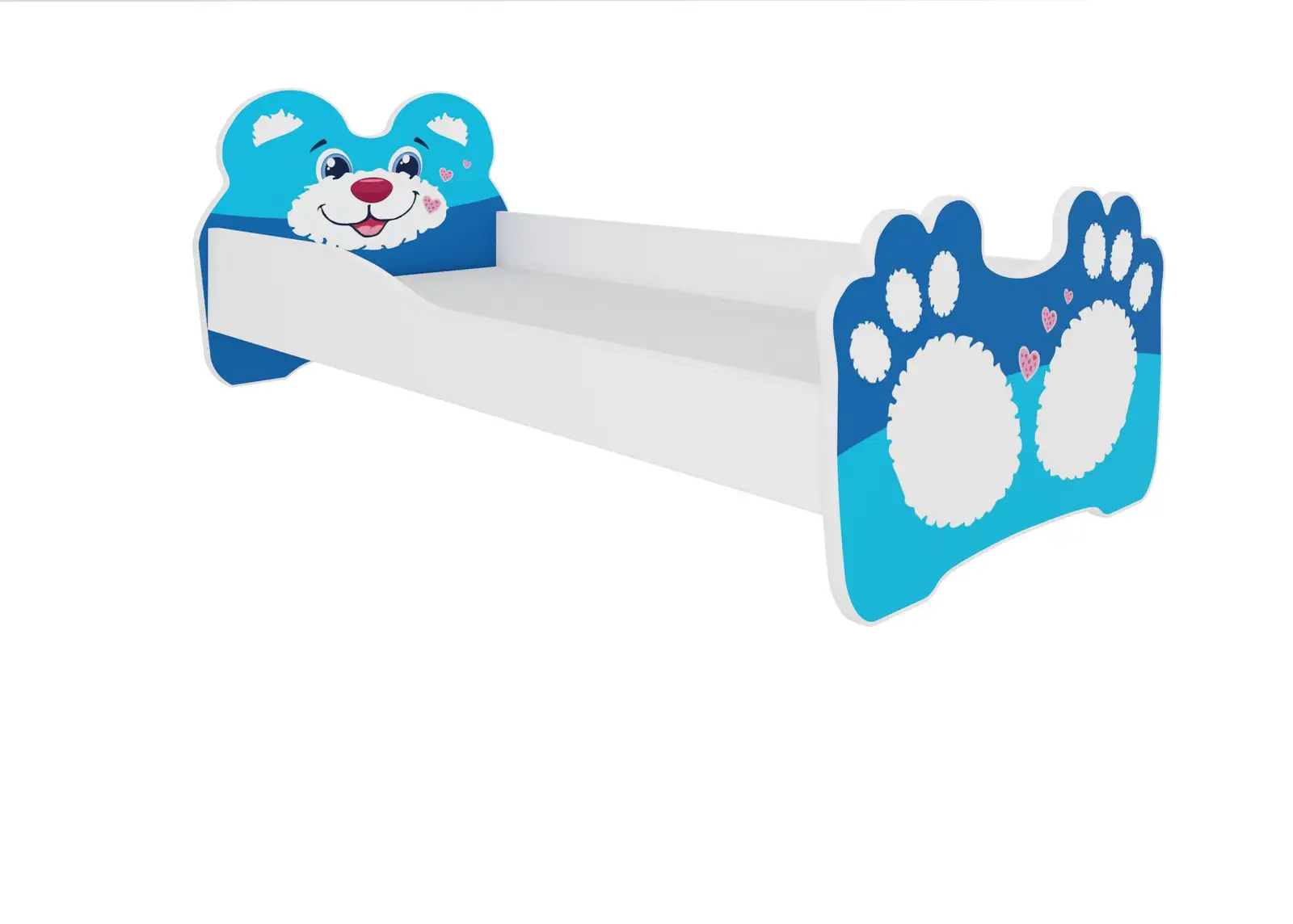 Łóżko z materacem BEAR BLUE 140x70 — 2