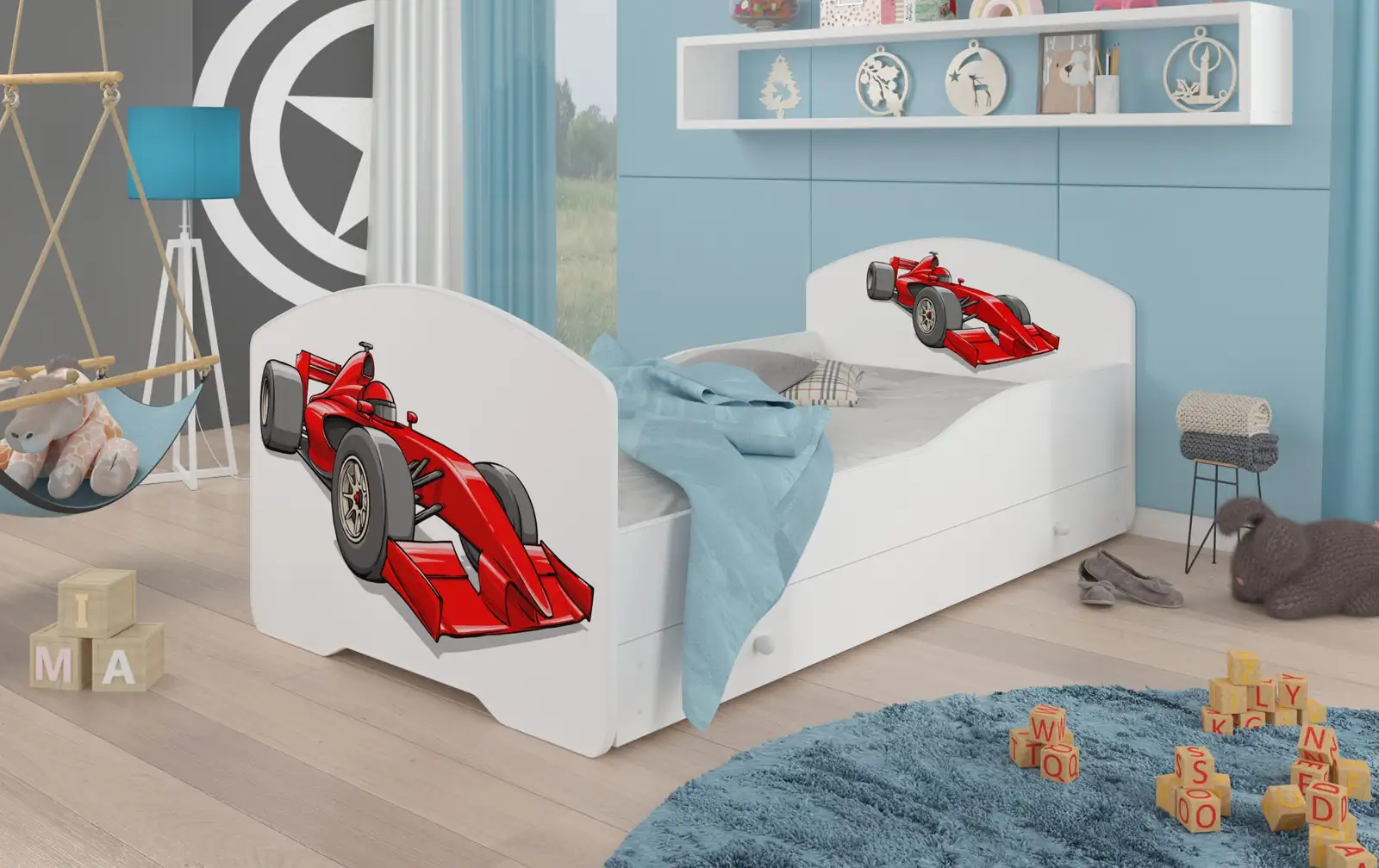 Łóżko z materacem i szufladą PEPE FORMULA 160x80