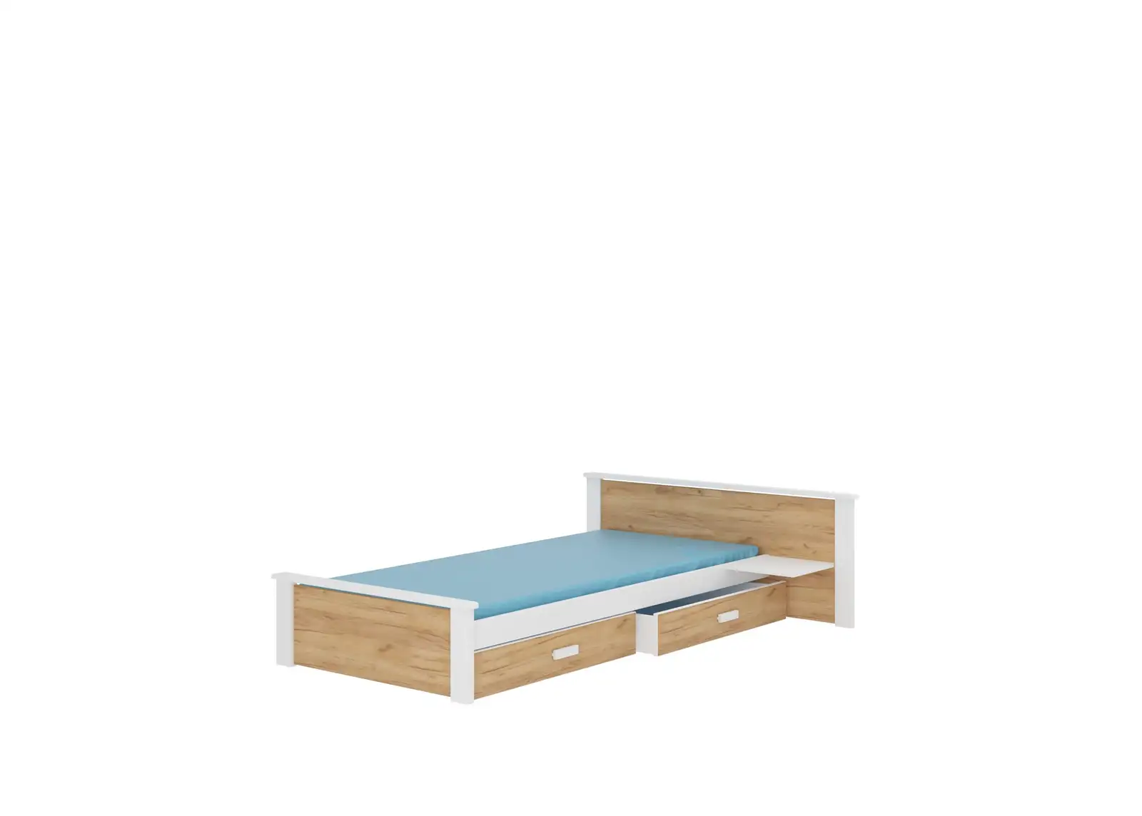 Łóżko ALDEX SHELF 200x90 — 2