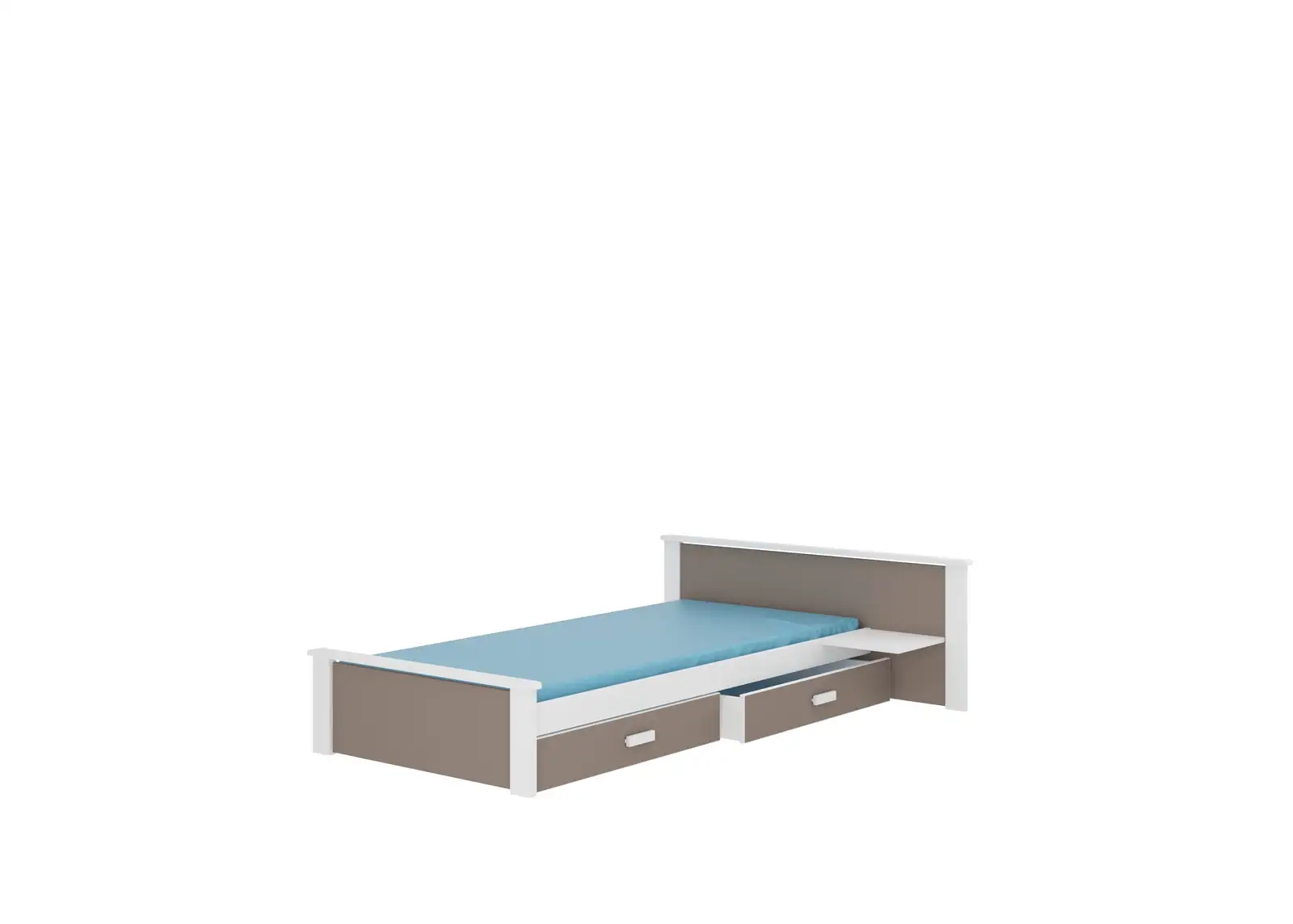 Łóżko ALDEX SHELF 180x80 — 2