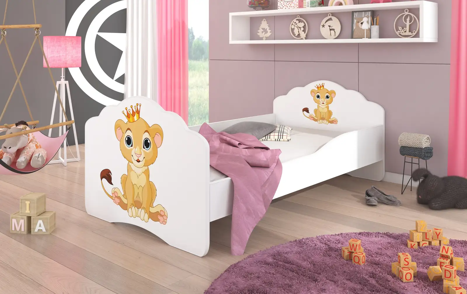 Łóżko z materacem CASIMO LION 160x80