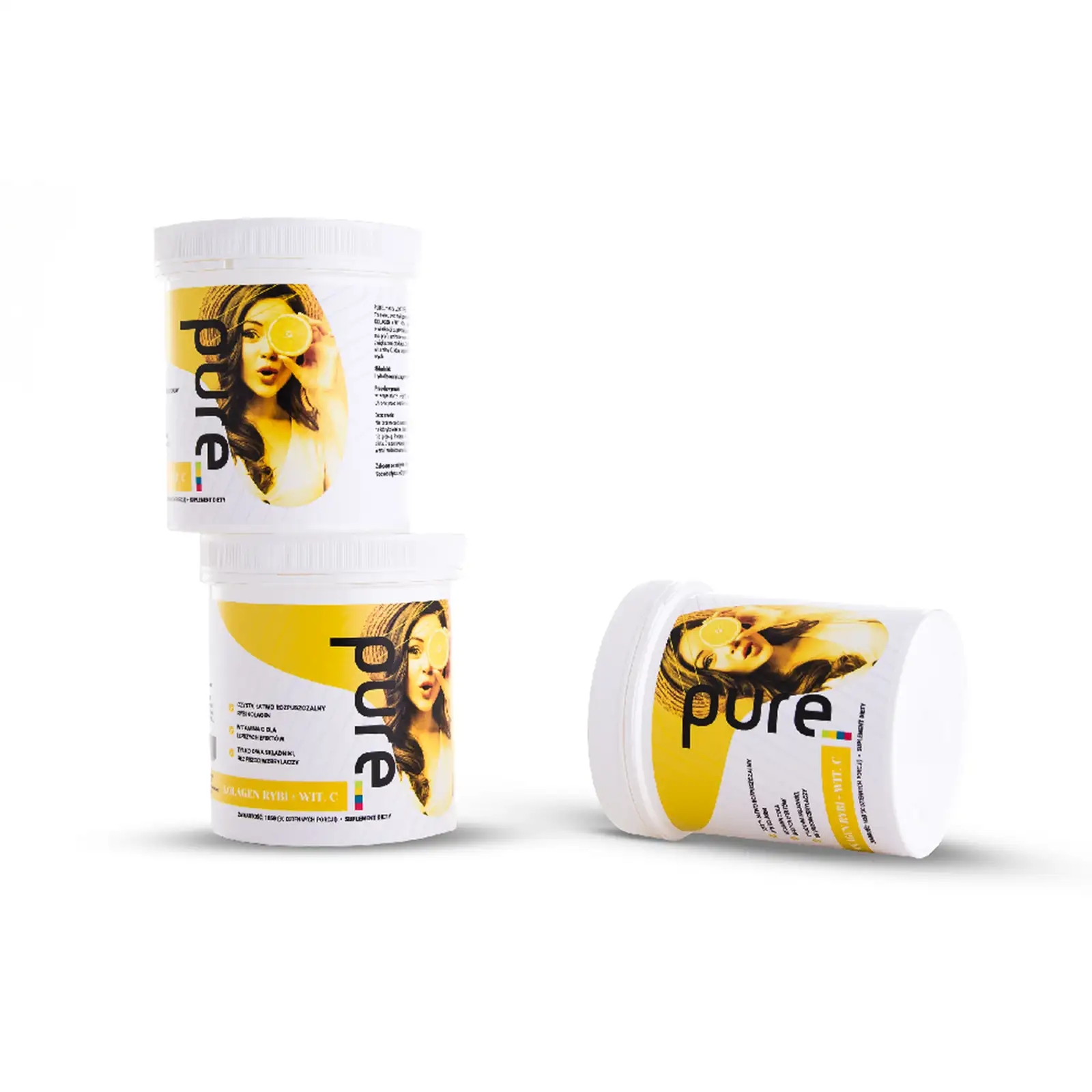 PURE Kolagen rybi + wit. C – 3 miesięczna kuracja