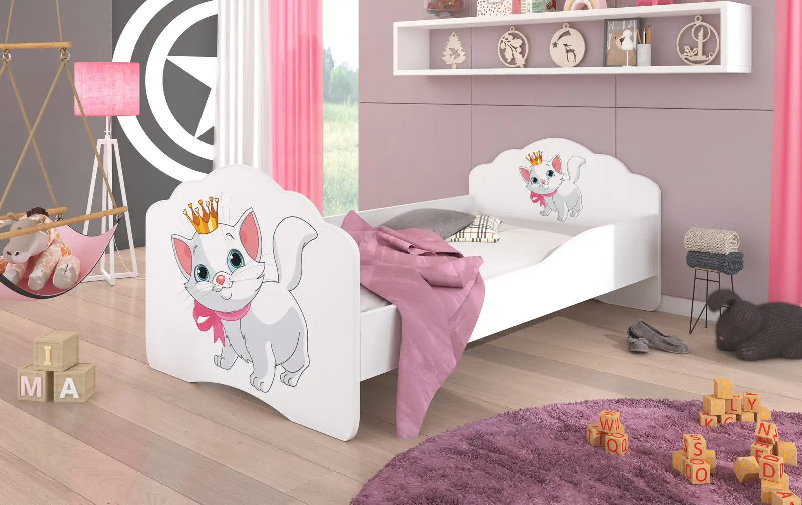 Łóżko z materacem CASIMO CAT 160x80
