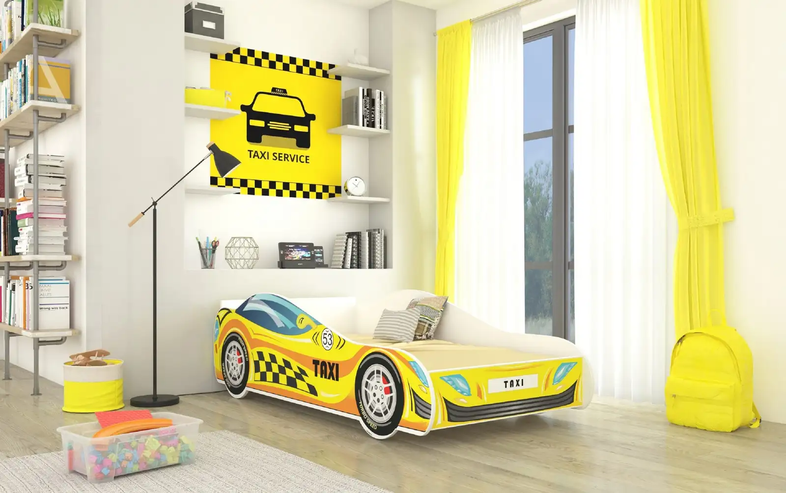 Łóżko z materacem TAXI 160x80