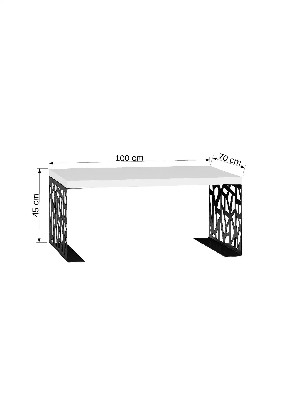 Stolik kawowy SEMANIER 100x70 — 3