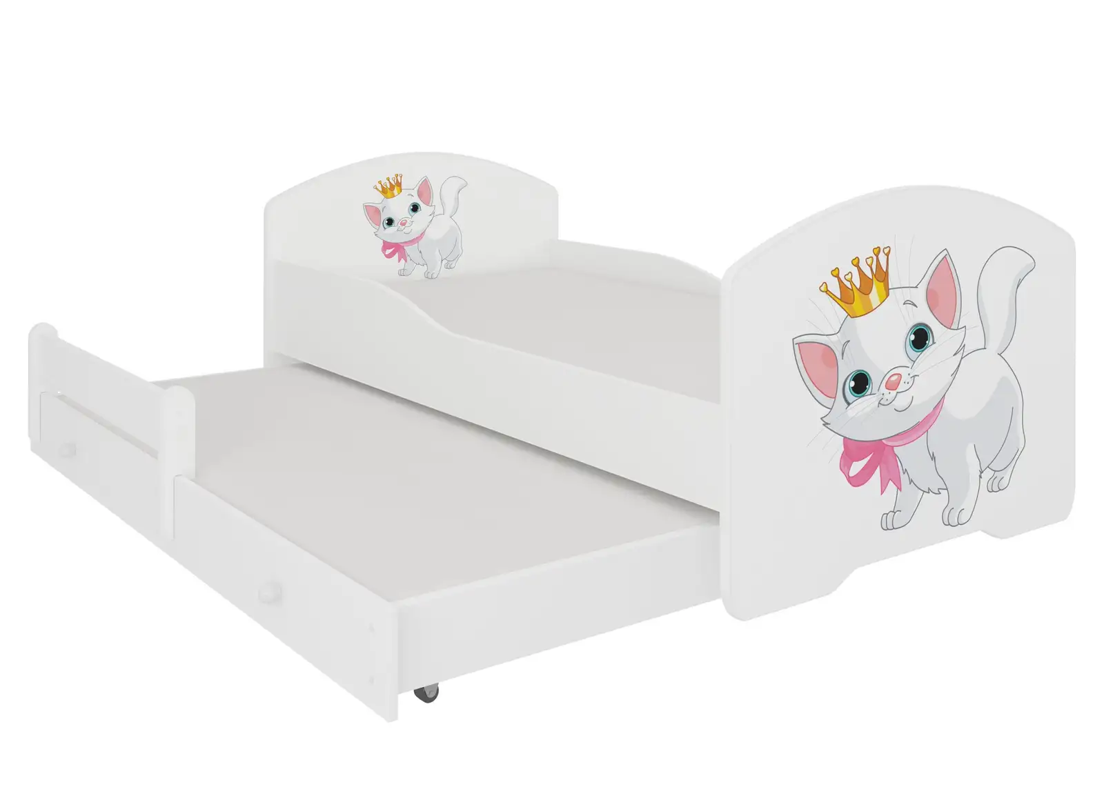 Łóżko podwójne z materacami PEPE II CAT 160x80 — 2