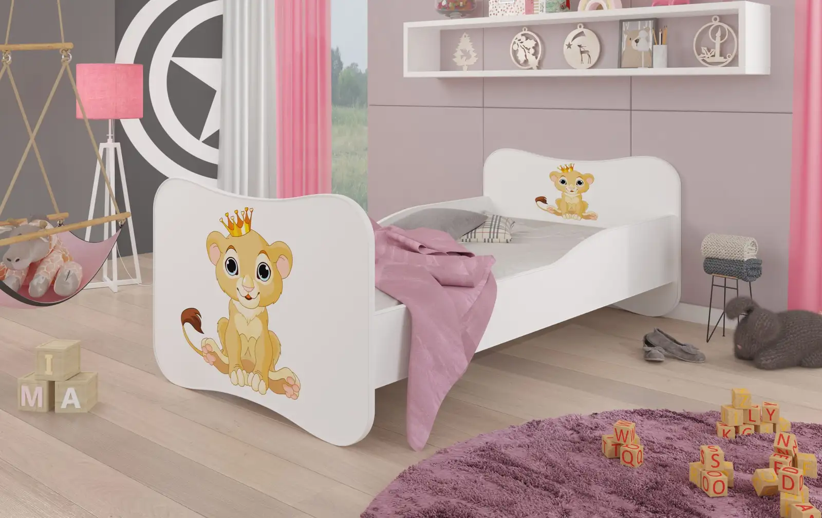 Łóżko z materacem GONZALO LION 160x80