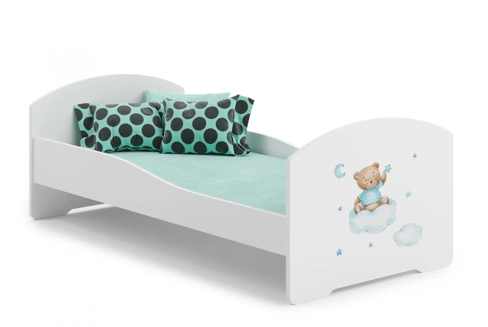 Łóżko z materacem PEPE TEDDY BEAR AND CLOUD 160x80 — 2
