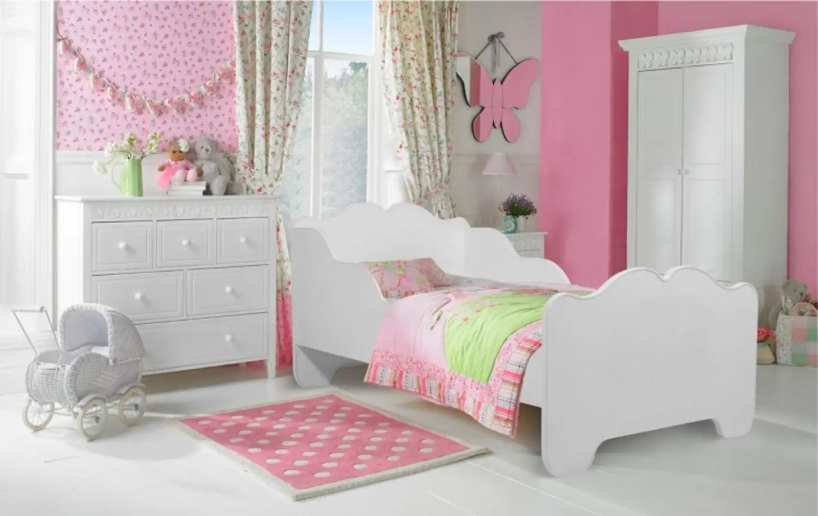 Łóżko z materacem XIMENA 140x70