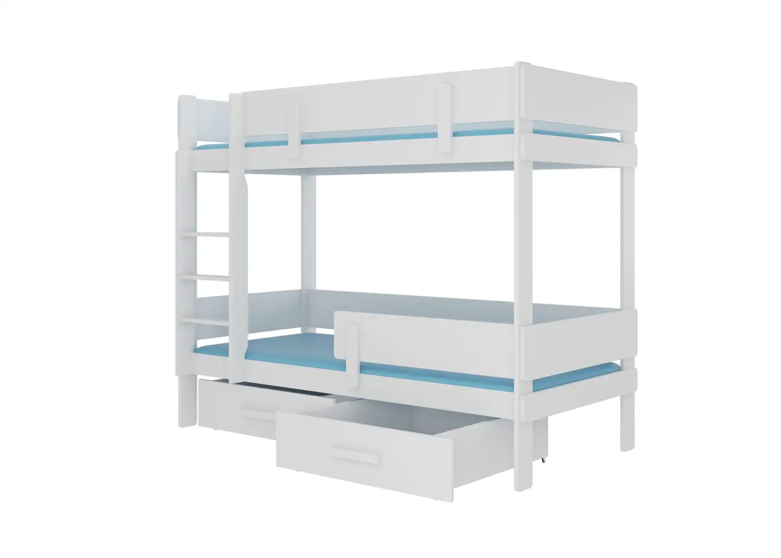 Łóżko piętrowe dwuosobowe z materacami ETIONA 180x80 — 2