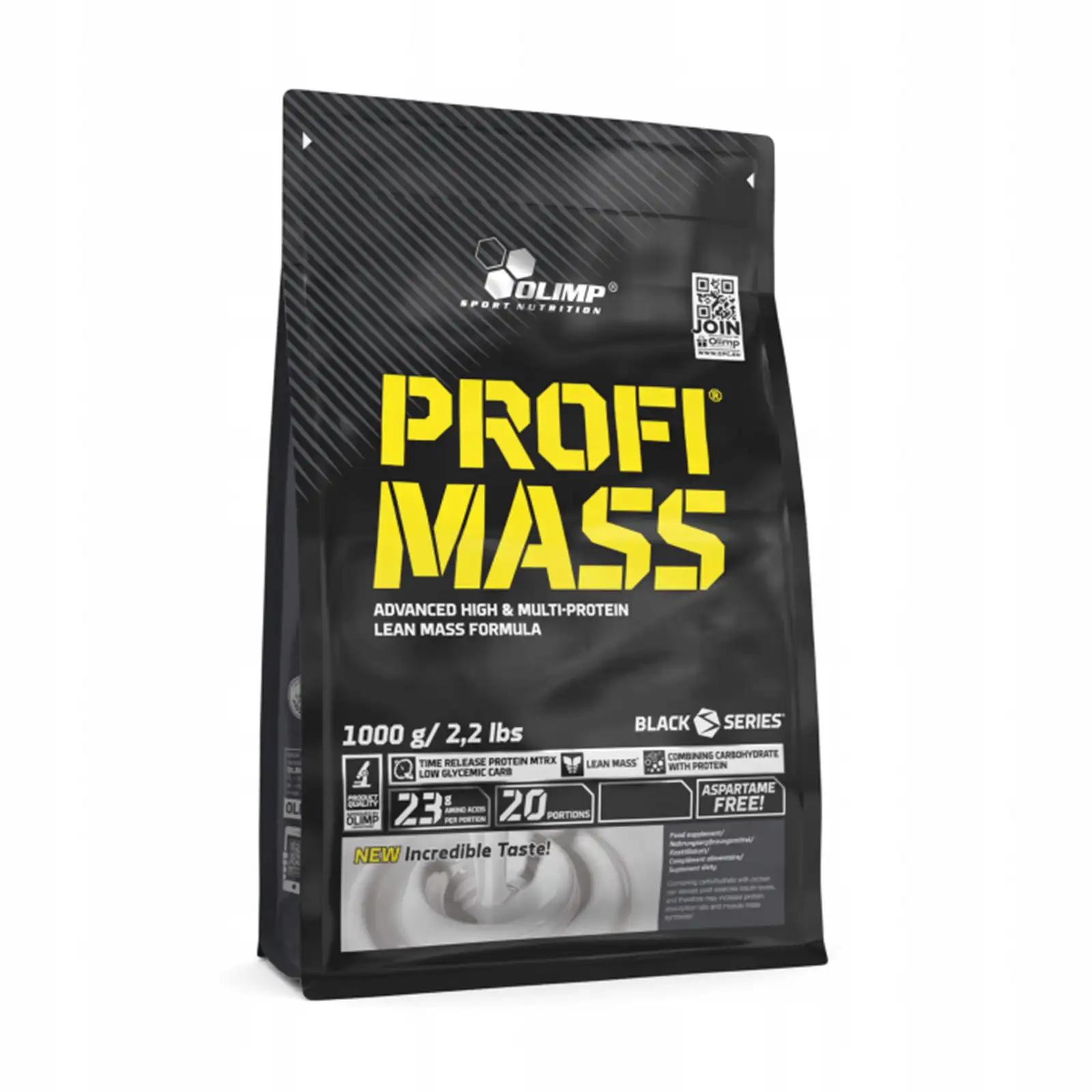OLIMP Profi Mass 1000g Białko Węglowodany Gainer Masa Mięśniowa