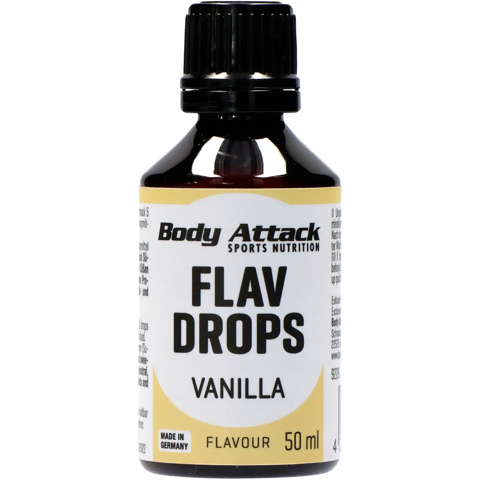 Body Attack Flav Drops KROPLE AROMATYZUJĄCE ZERO