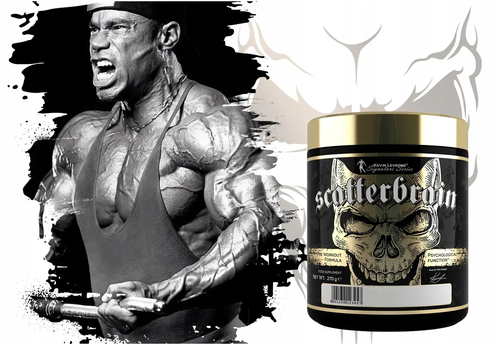Kevin Levrone Scatterbrain 270g PRZEDTRENINGÓWKA — 3