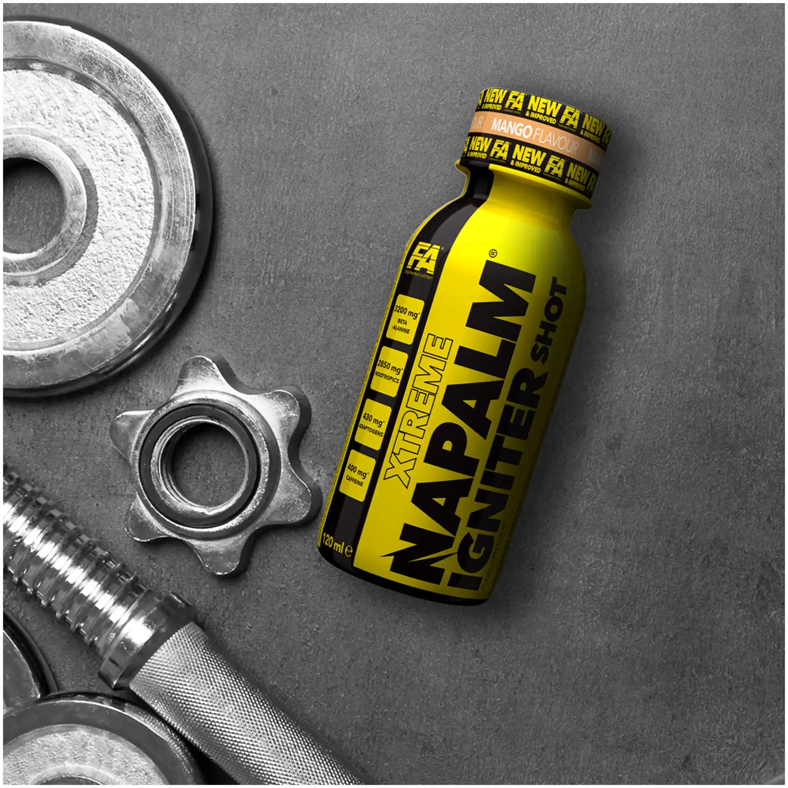 FA NAPALM IGNITER SHOT zestaw 24 sztuki po 120ml SILNE POBUDZENIE POMPA — 3