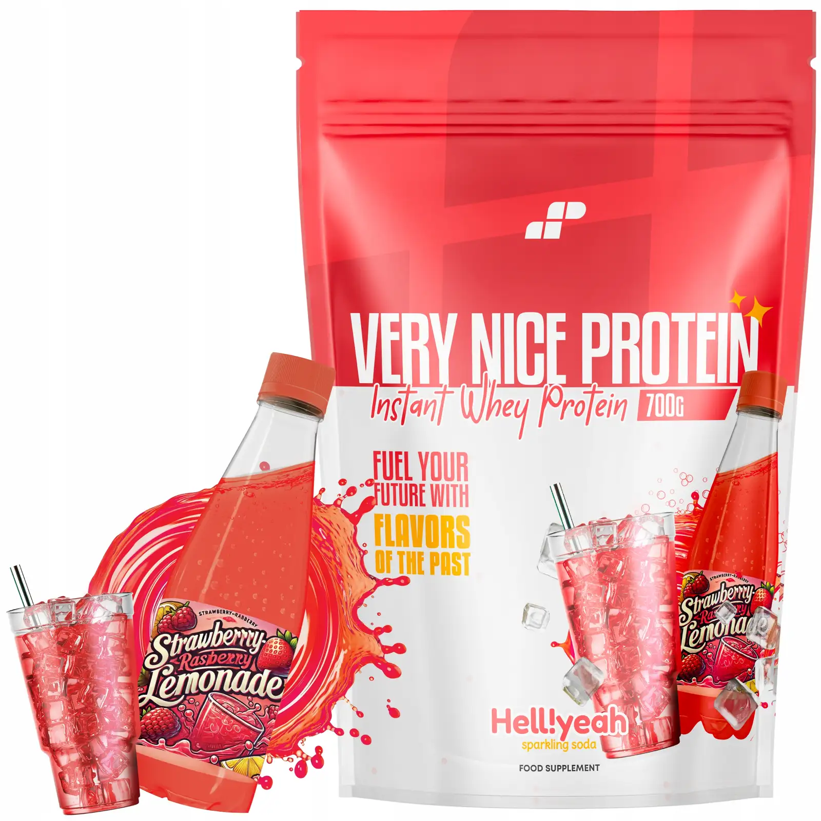 BIAŁKO SERWATKOWE KONCENTRAT białka WPC Very Nice Protein 700g MUSCLE POWER