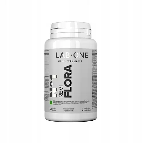 Detoks Trawienie Wątroba Jelita REVI FLORA LAB ONE 60 kapsułek — 2