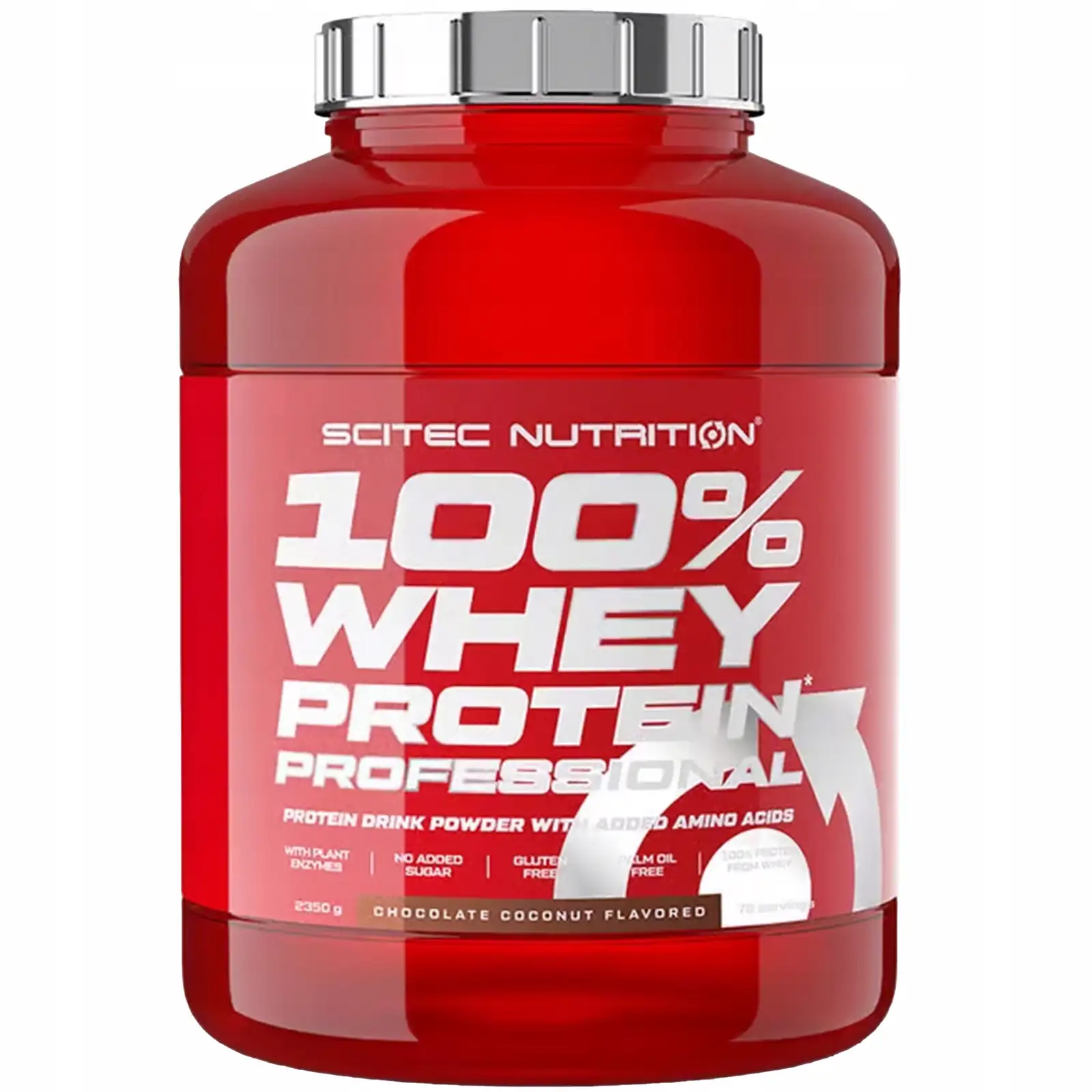 Białko SCITEC 100% Whey Protein 2350g Serwatka Aminokwasy