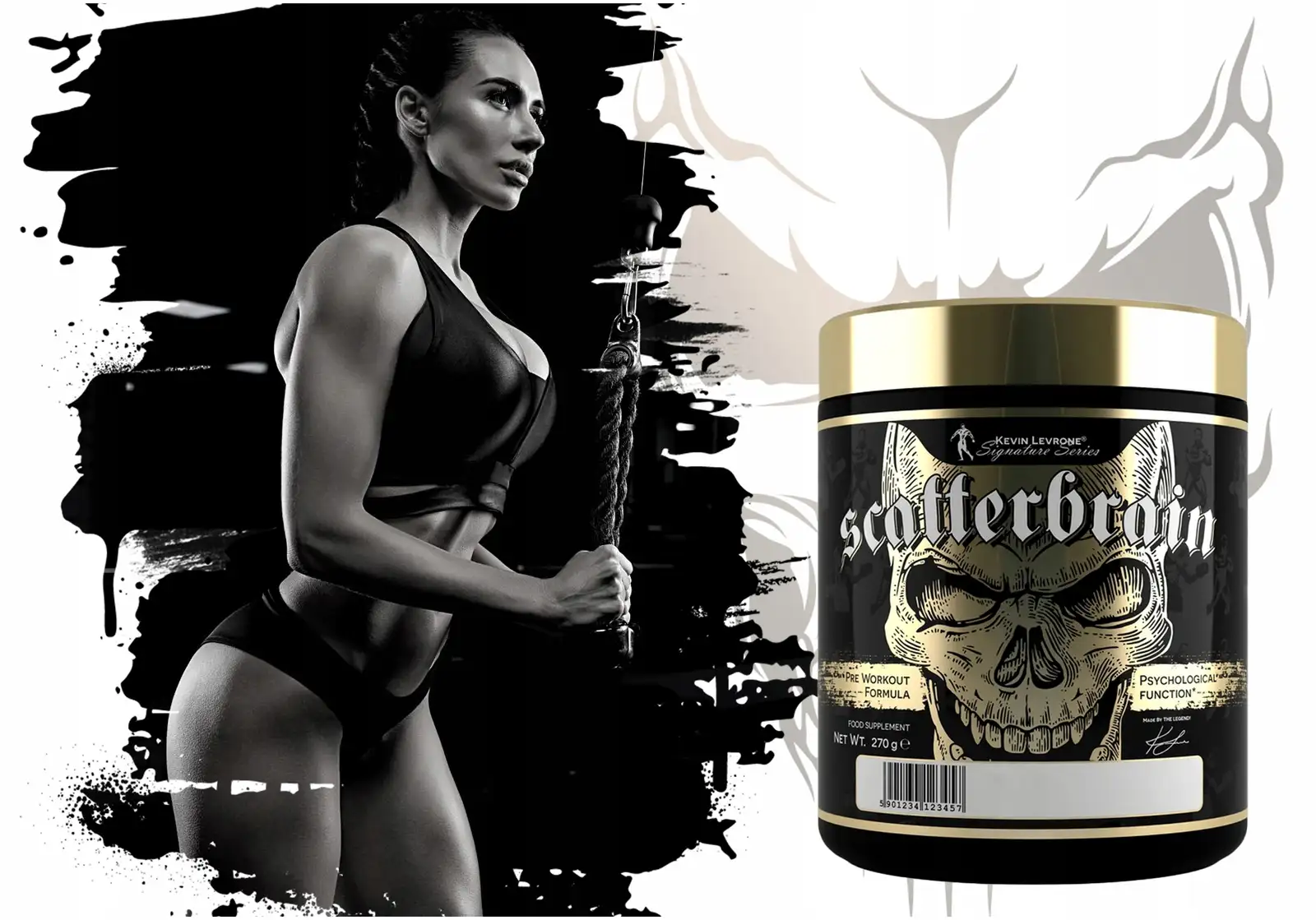 Kevin Levrone Scatterbrain 270g PRZEDTRENINGÓWKA PREWORKOUT PRE WORKOUT — 5