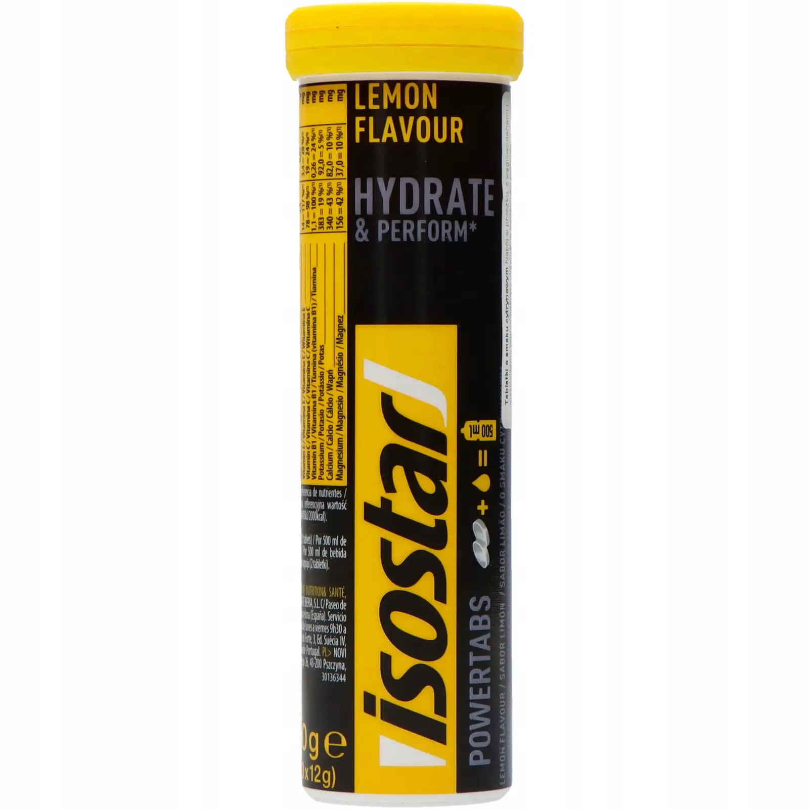 ISOSTAR POWERTABS 10t ENERGETYCZNY IZOTONIK NAPÓJ TABLETKI DO ROZPUSZCZENIA