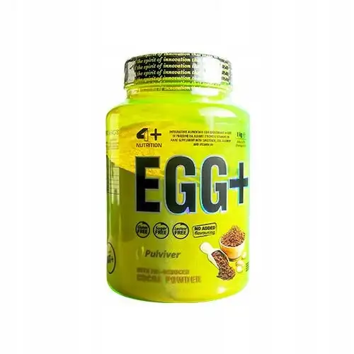 Białko jajka kurze aminokwasy EGG+ - 1000g 1 kg Odżywka białkowa Czekolada — 2