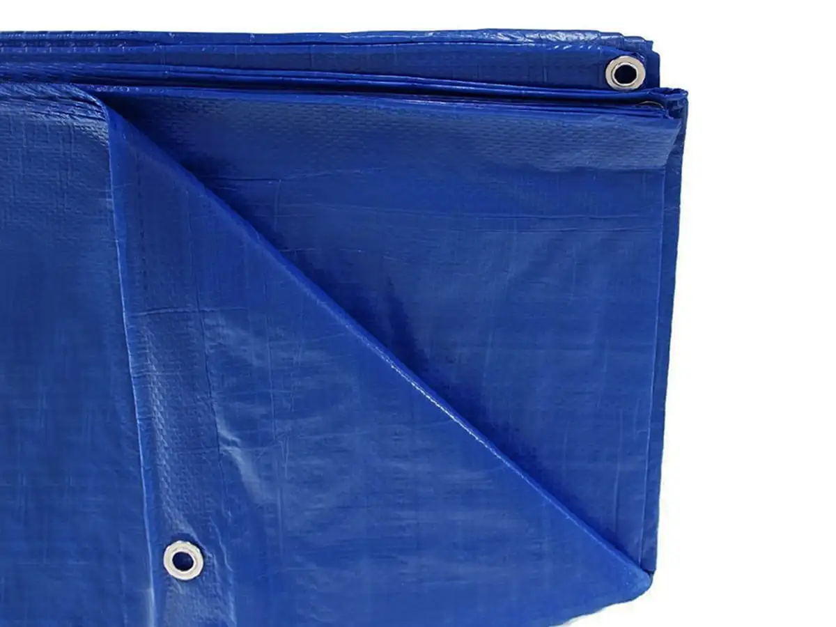 Plandeka niebieska 50 g/m2 - 10x18 m — 4
