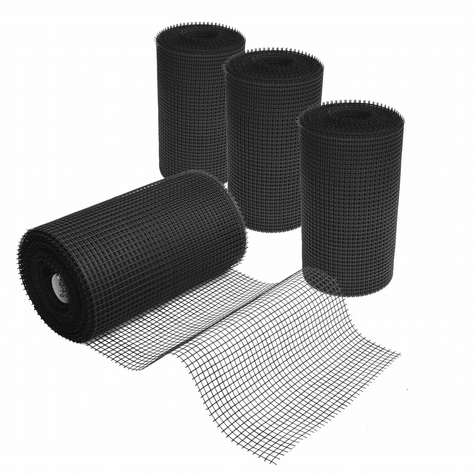 Siatka plastikowa, ogrodzeniowa 0,4 x 50 m zielona — 4