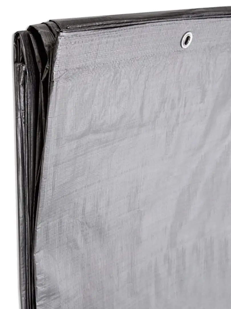 Plandeka srebrna Mega Gruba 130 g/m2 - 3x4 m — 3