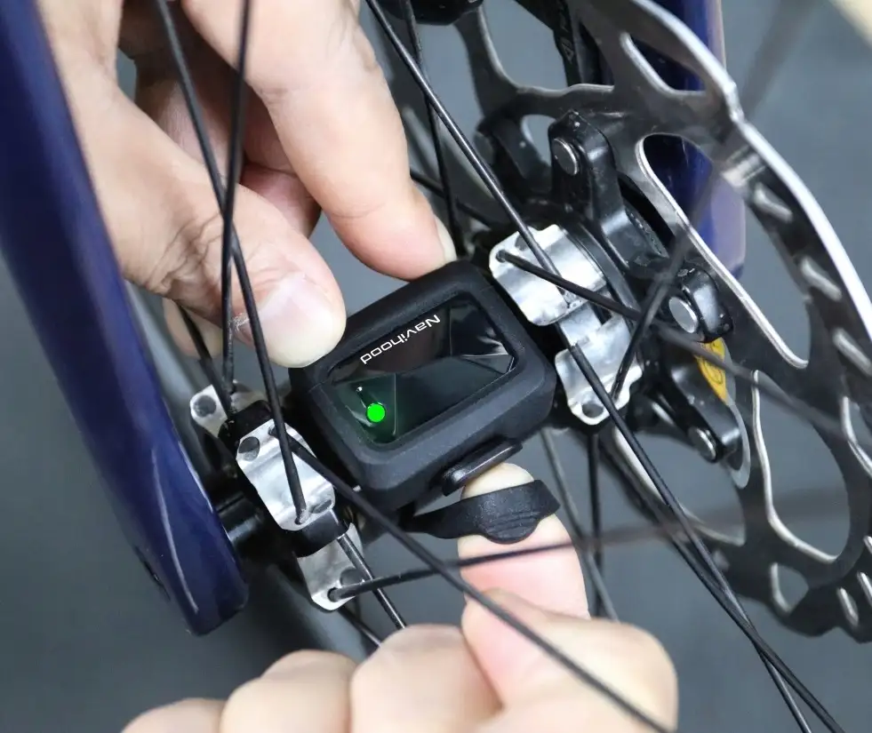 CZUJNIK PRĘDKOŚCI ROWEROWY NA PIASTĘ BLUETOOTH POMIAROWY TRANSMITER MEILAN — 3