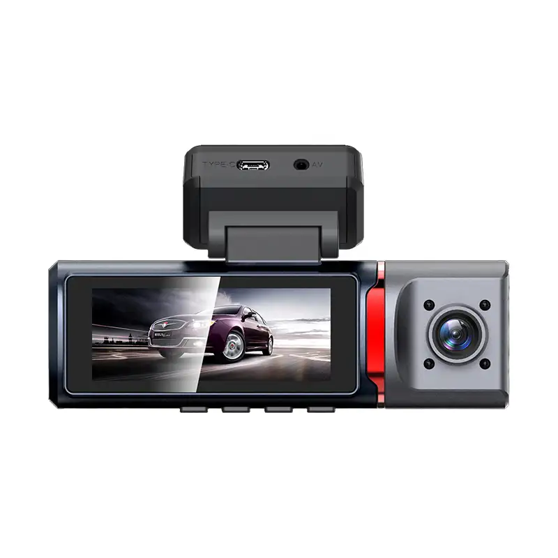 Kamera Samochodowa 3w1 HD 4K Przód Tył i Wnętrze GPS Wi-Fi Tryb Nocny — 10