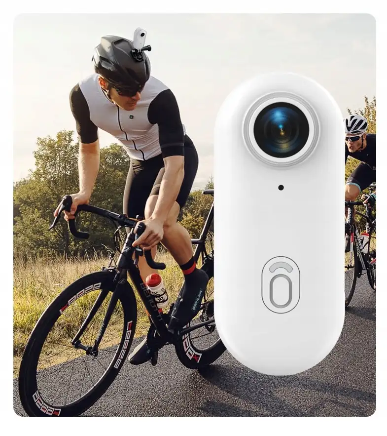 Mini Kamera Sportowa HD 4K Wodoodporna Kąt 140° WiFi Adaptery Akcesoria — 4