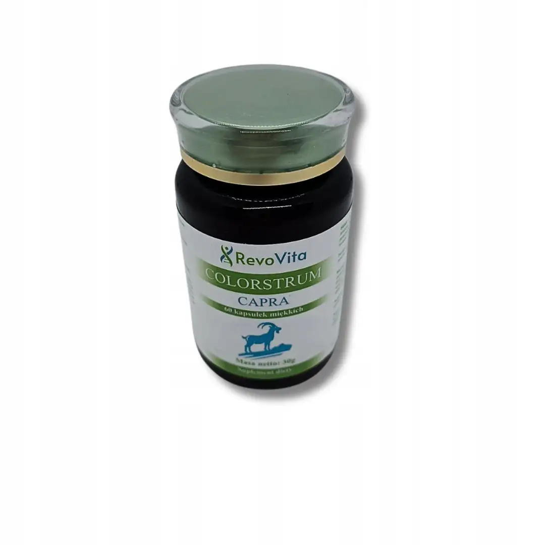 Colostrum Capra Kozie KOLOSTRUM 500mg IG40% siara 60 kapsułek — 2