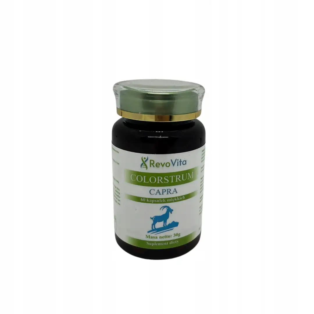 Colostrum Capra Kozie KOLOSTRUM 500mg IG40% siara 60 kapsułek