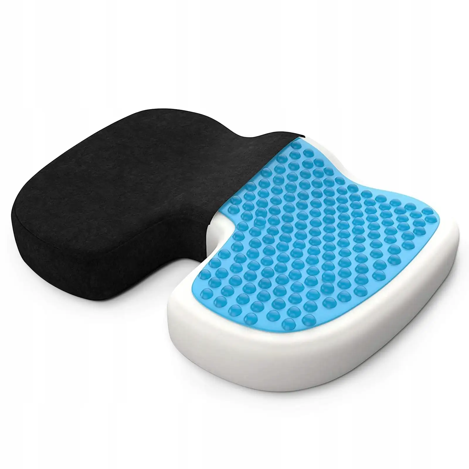 BONMEDICO Poduszka Ortopedyczna Memory Foam Gel Do Siedzenia