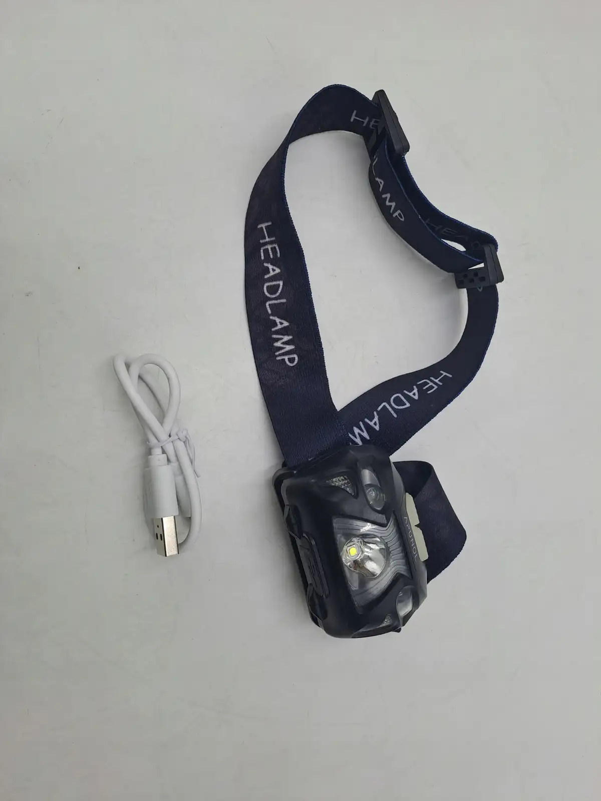 APUNOL USB lampka czołowa mocna ładowanie USB — 3