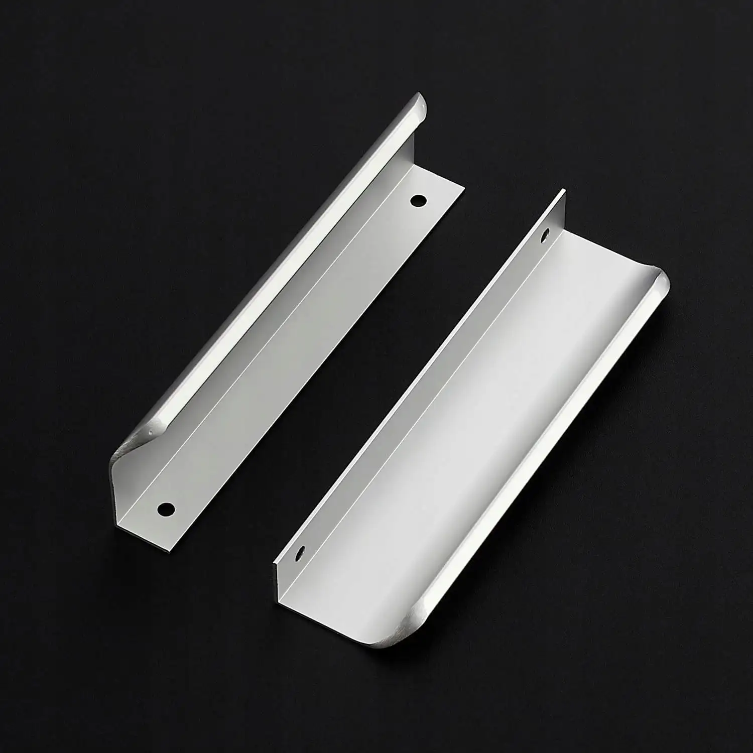 Ravinte uchwyt do szafki, uchwyt meblowy 128 mm srebrny 25 szt — 3