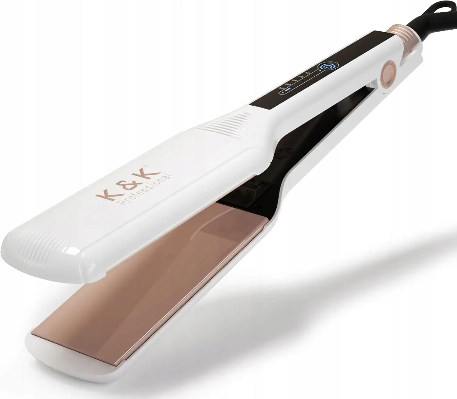 Prostownica do włosów K&K Nano Ceramic 5-stopniowa regulacja temperatury