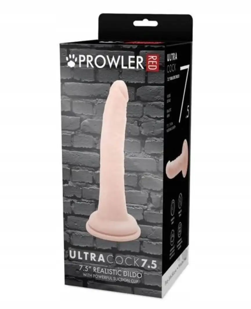 MIĘKKIE DILDO REALSITYCZNY PENIS SZTUCZNY CZŁONEK Z PRZYSSAWKĄ 17,5 cm